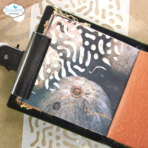 Elizabeth Craft Designs - Art Journal Stencils : Earth Patterns