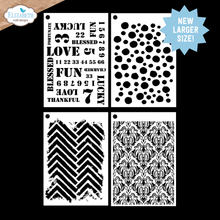 Elizabeth Craft Designs - Art Journal Specials : Journal Stencils 11