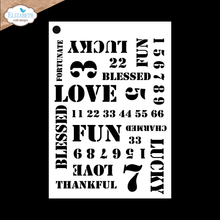 Elizabeth Craft Designs - Art Journal Specials : Journal Stencils 11