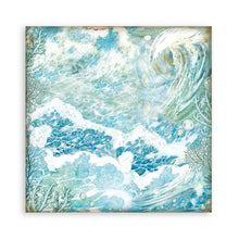 Stamperia 12 x 12 Paper Pad : Backgrounds Songs of the Sea