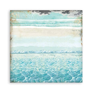 Stamperia 12 x 12 Paper Pad : Backgrounds Songs of the Sea