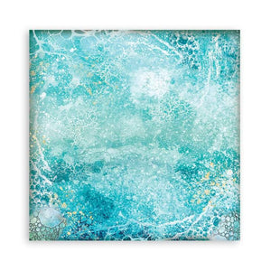 Stamperia 12 x 12 Paper Pad : Backgrounds Songs of the Sea