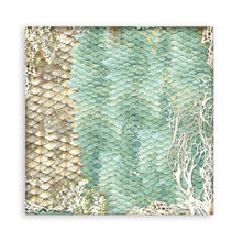 Stamperia 12 x 12 Paper Pad : Backgrounds Songs of the Sea