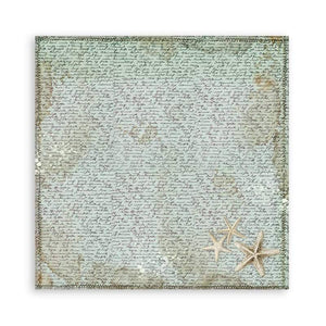 Stamperia 12 x 12 Paper Pad : Backgrounds Songs of the Sea