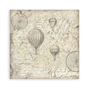 Stamperia 12 x 12 Paper Pad : Voyages Fantastiques