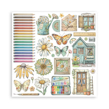Stamperia Daisy Art - 12 x 12 Double-Sided Paper Pad