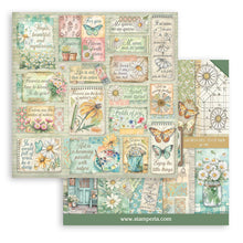 Stamperia Daisy Art - 12 x 12 Double-Sided Paper Pad