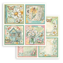 Stamperia Daisy Art - 12 x 12 Double-Sided Paper Pad