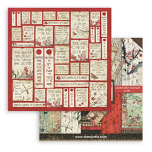 Stamperia Oriental Garden - 8 x 8 Double-Sided Paper Pad