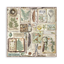 Stamperia Herbarium Silvae - 8 x 8 Double-Sided Paper Pad