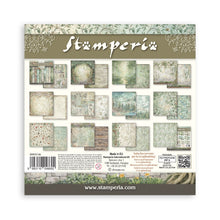 Stamperia Herbarium Silvae - 8 x 8 Backgrounds Double-Sided Paper Pad