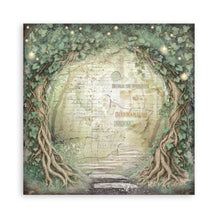 Stamperia Herbarium Silvae - 8 x 8 Backgrounds Double-Sided Paper Pad