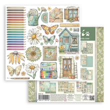 Stamperia Daisy Art - 8 x 8 Double-Sided Paper Pad
