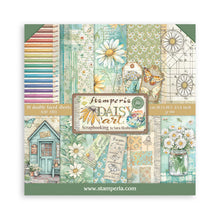 Stamperia Daisy Art - 8 x 8 Double-Sided Paper Pad