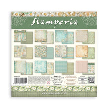 Stamperia Daisy Art - 8 x 8 Backgrounds Paper Pad