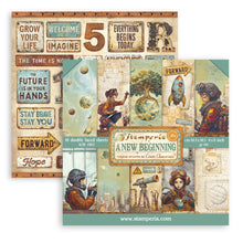 Stamperia A New Beginning - 8 x 8 Double-Sided Paper Pad