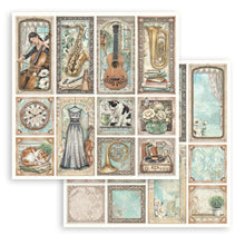Stamperia Symphony - 8 x 8 Double-Sided Paper Pad