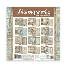 Stamperia Symphony - 8 x 8 Double-Sided Paper Pad