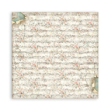 Stamperia Symphony - 8 x 8 Backgrounds Paper Pad