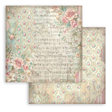 Stamperia Symphony - 8 x 8 Backgrounds Paper Pad