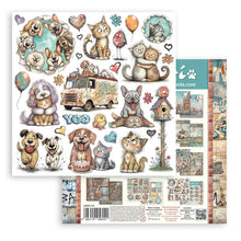Stamperia Furry Friends 2 - 8 x 8 Double-Sided Paper Pad