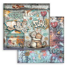 Stamperia Furry Friends 2 - 8 x 8 Double-Sided Paper Pad
