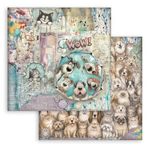 Stamperia Furry Friends 2 - 8 x 8 Double-Sided Paper Pad