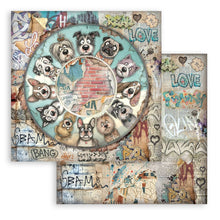 Stamperia Furry Friends 2 - 8 x 8 Double-Sided Paper Pad