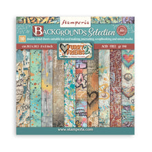 Stamperia Furry Friends 2 - 8 x 8 Backgrounds Double-Sided Paper Pad