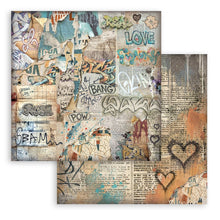 Stamperia Furry Friends 2 - 8 x 8 Backgrounds Double-Sided Paper Pad