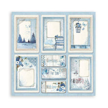 Stamperia 12 x 12 Paper Pad : Blue Land