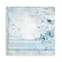 Stamperia 8 x 8 Paper Pad : Blue Land