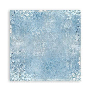 Stamperia 8 x 8 Paper Pad : Blue Land