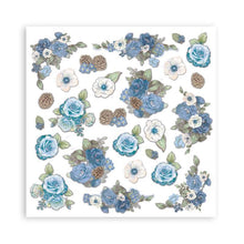 Stamperia 8 x 8 Paper Pad : Blue Land