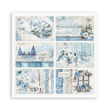 Stamperia 8 x 8 Paper Pad : Blue Land