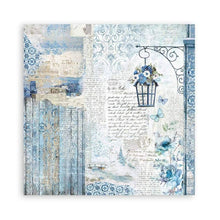 Stamperia 12 x 12 Paper Pad : Blue Land