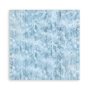 Stamperia 8 x 8 Paper Pad : Blue Land