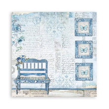 Stamperia 12 x 12 Paper Pad : Blue Land