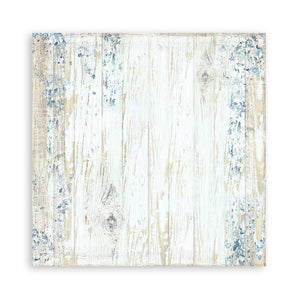 Stamperia 12 x 12 Paper Pad : Blue Land