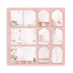 Stamperia 12 x 12 Paper Pad : Roseland