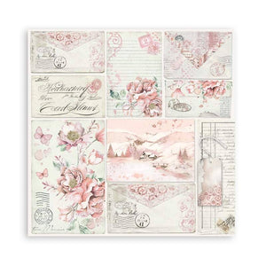 Stamperia 12 x 12 Paper Pad : Roseland