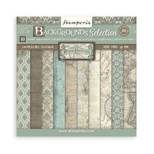 Stamperia 8 x 8 Paper Pad : Voyages Fantastiques