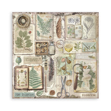 Stamperia Herbarium Silvae - 8 x 8 Single-Sided Paper Pad
