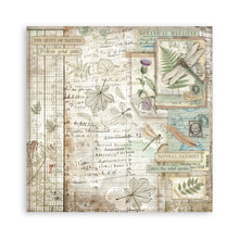 Stamperia Herbarium Silvae - 8 x 8 Single-Sided Paper Pad