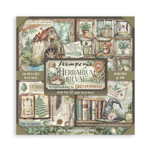 Stamperia Herbarium Silvae - 8 x 8 Single-Sided Paper Pad