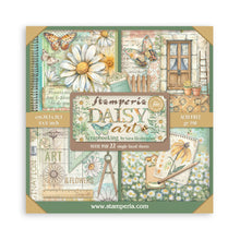 Stamperia Daisy Art - 8 x 8 Single-Sided Paper Pad