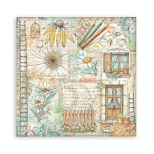 Stamperia Daisy Art - 8 x 8 Single-Sided Paper Pad