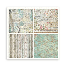 Stamperia Symphony - 8 x 8 Single-Sided Paper Pad