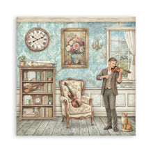 Stamperia Symphony - 8 x 8 Single-Sided Paper Pad