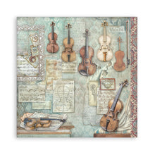 Stamperia Symphony - 8 x 8 Single-Sided Paper Pad